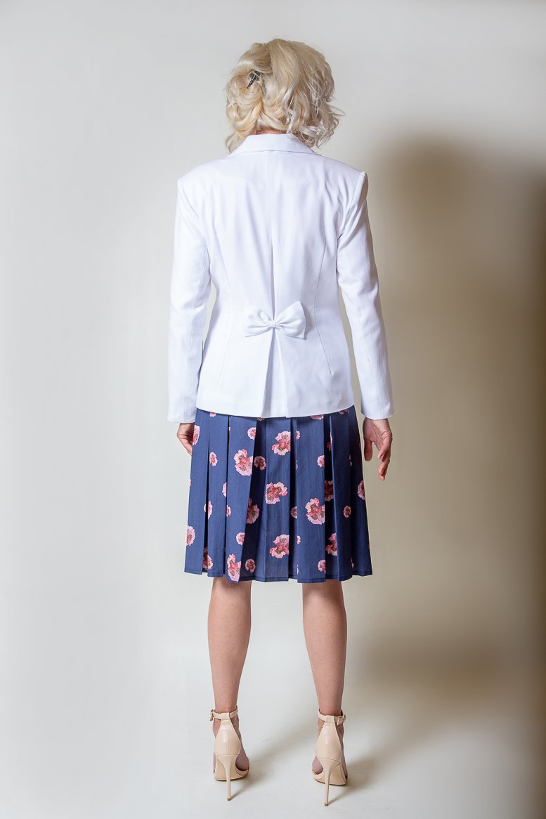 Classic White Cotton Jacket 