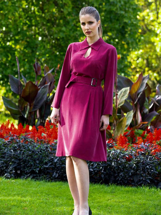 Silk Red Dress