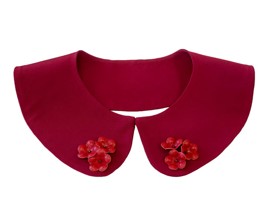 Red Silk Collar